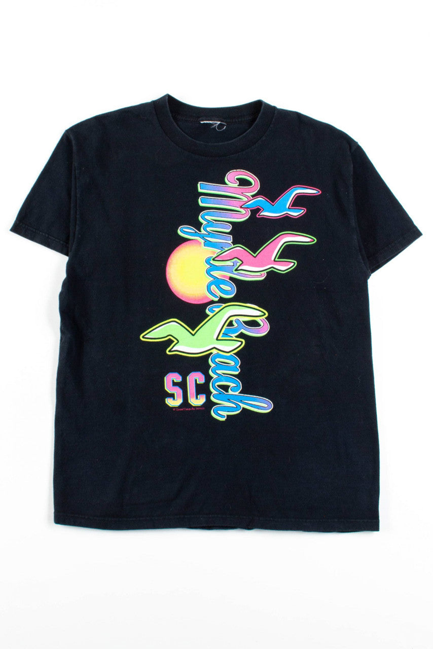 Myrtle Beach, SC Neon T-Shirt