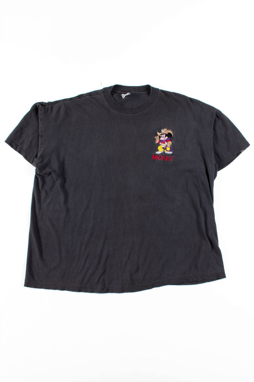 Bootleg Cowboy Mickey Mouse T-Shirt