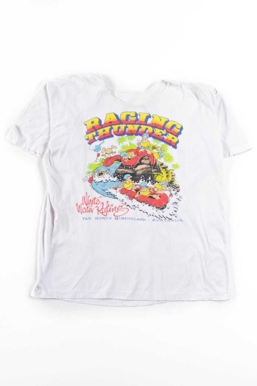 I Survived Raging Thunder Vintage T-Shirt