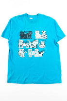 Many Cats Vintage T-Shirt