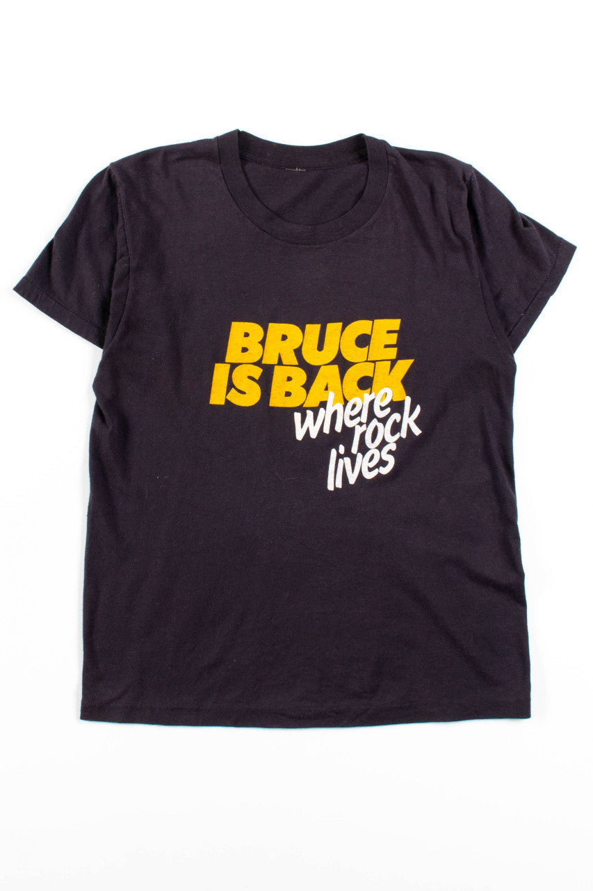 Bruce Is Back WNEW-FM Vintage T-Shirt