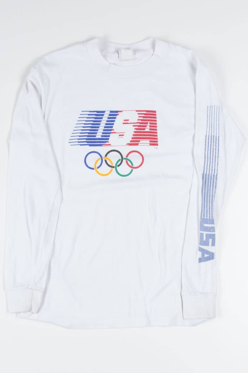 USA Olympics Vintage Long Sleeve T-shirt