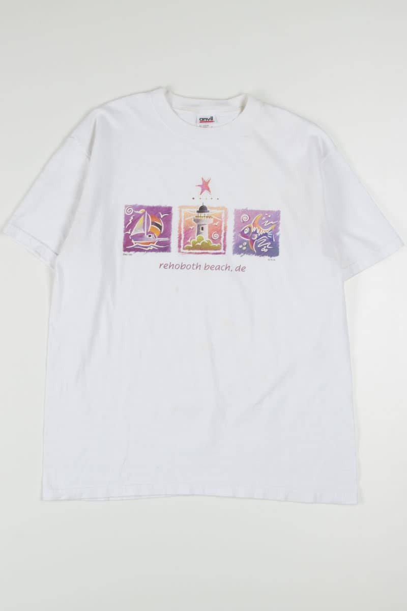 Light House Rehoboth Beach, DE Souvenir T-Shirt