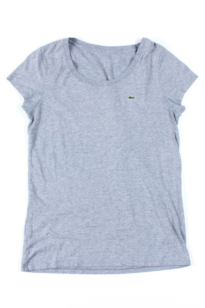 Women's Heather Grey Lacoste Tee