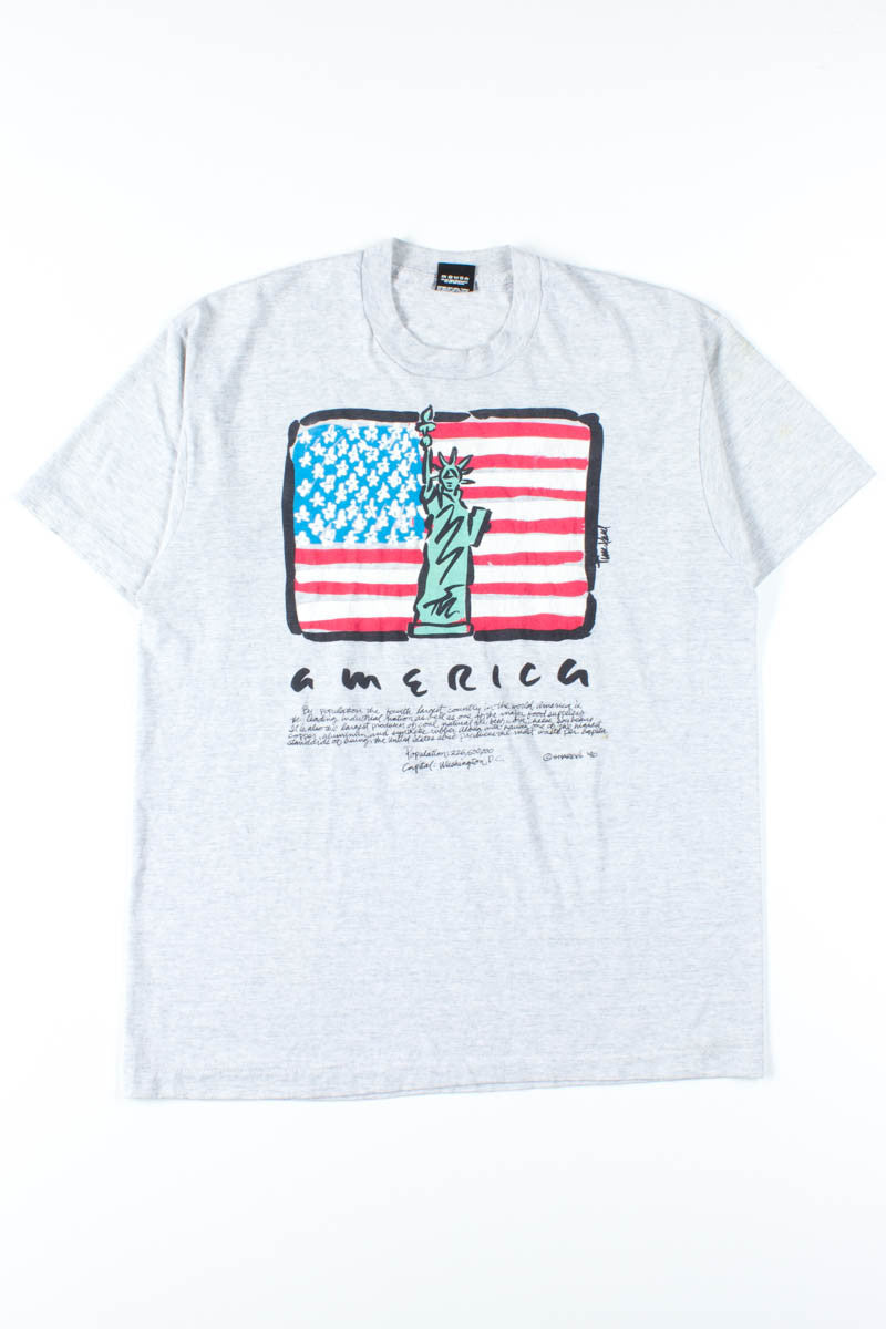 1990 America Facts Tee