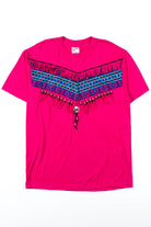 Fuschia Beaded Tee