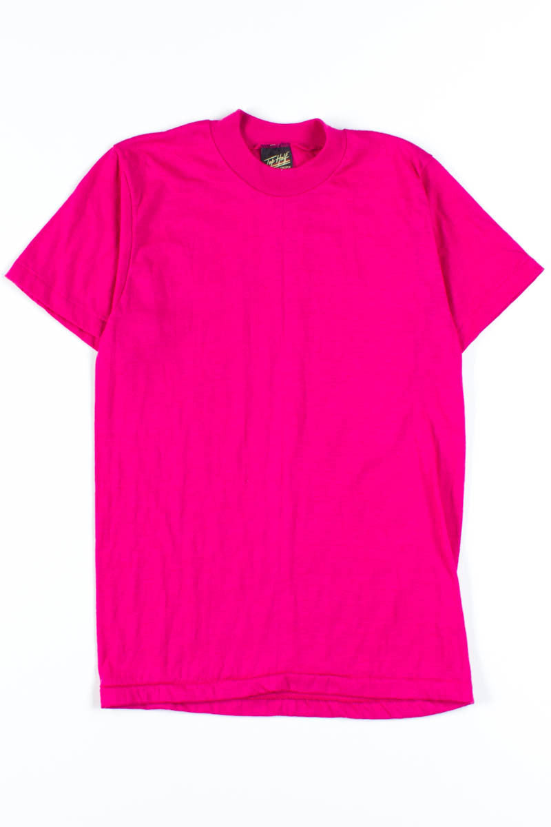 Vintage Solid Fuschia Tee