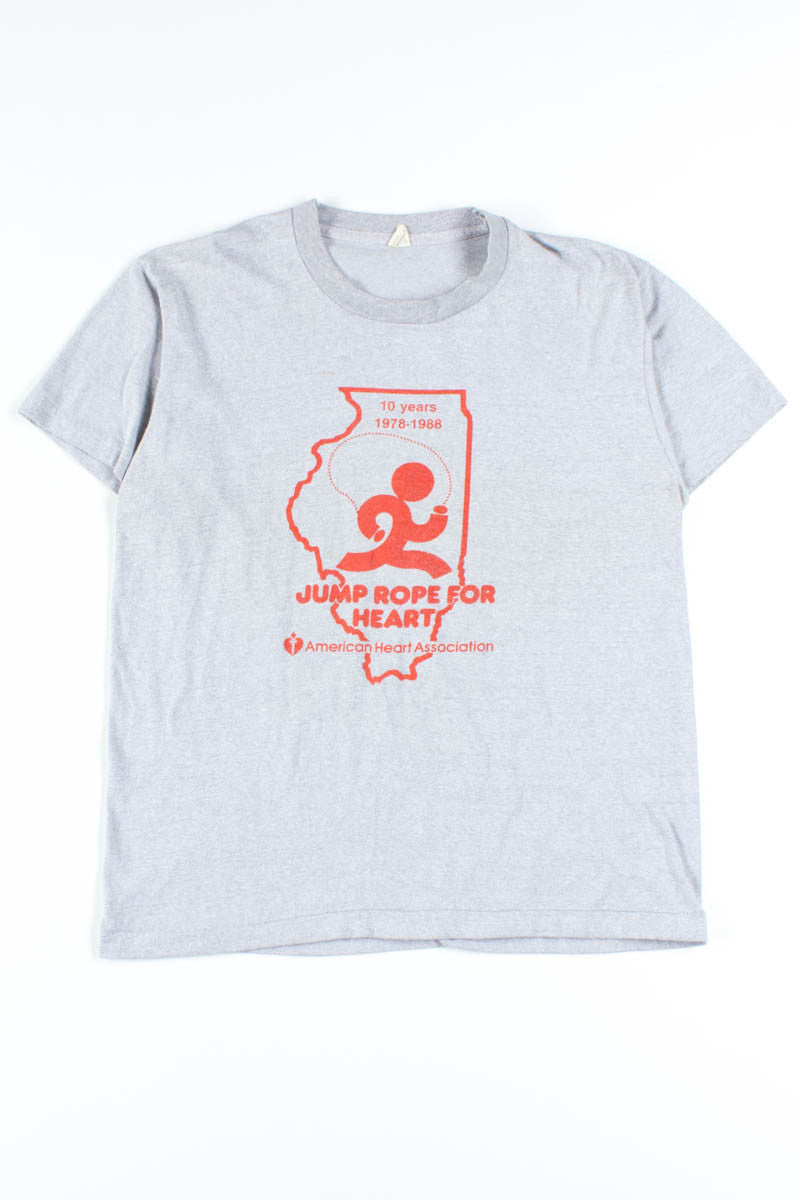 1988 Jump Rope For Heart Tee