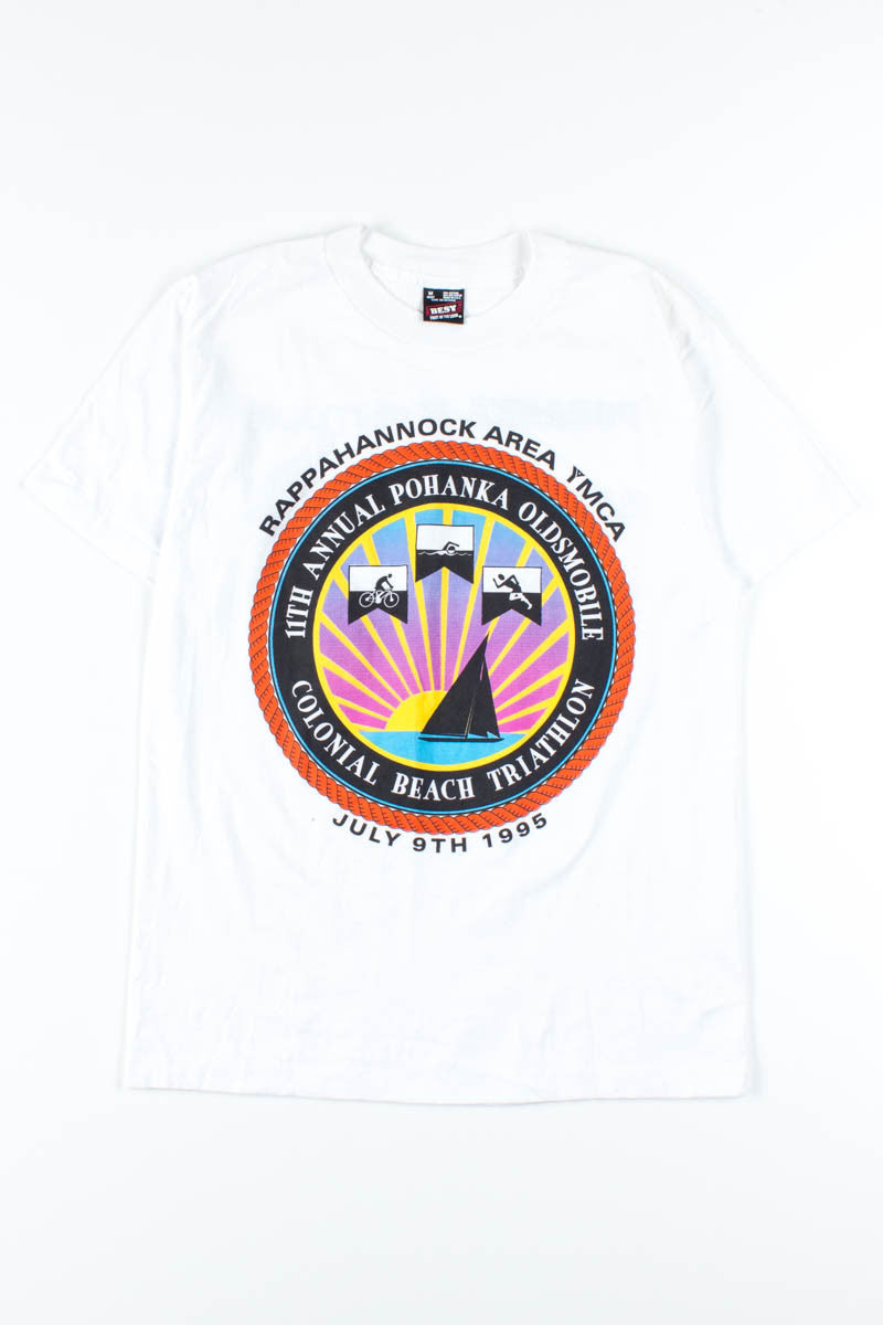 Colonial Beach Triathlon Tee