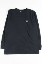 Black Long Sleeve Champion Tee
