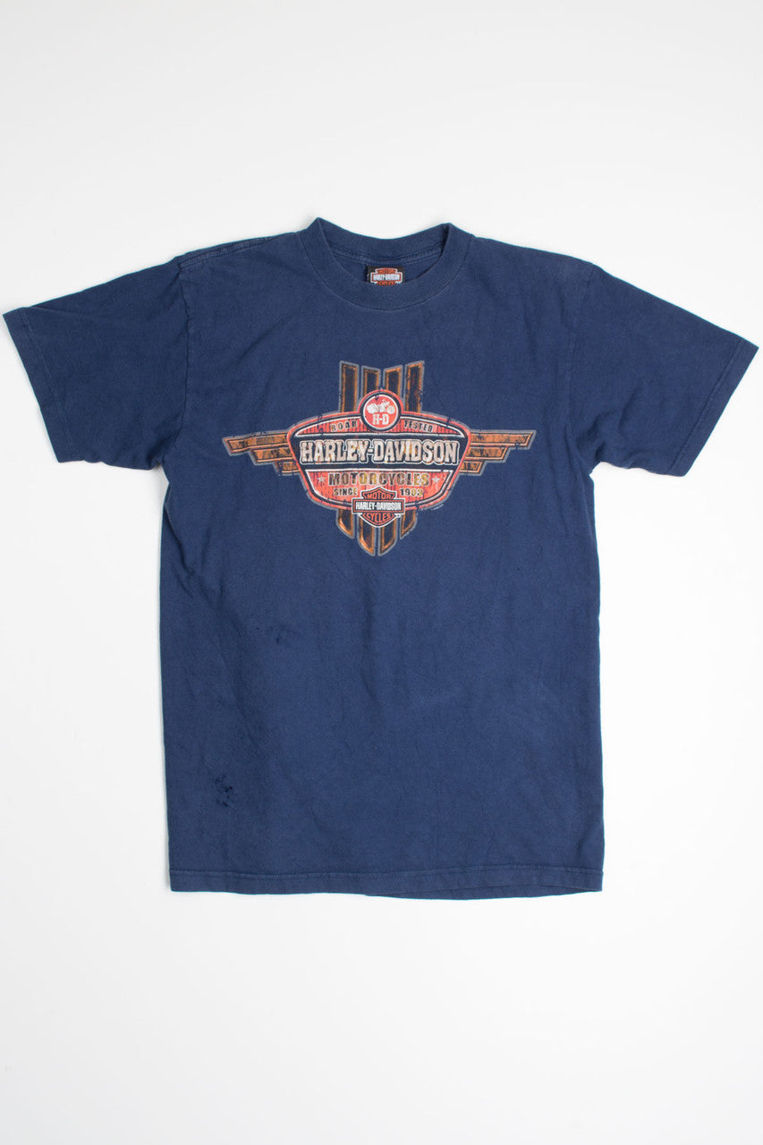 Distressed Harley Tee