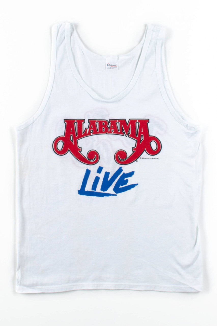 Vintage Deadstock Alabama 1988 Tour Tank