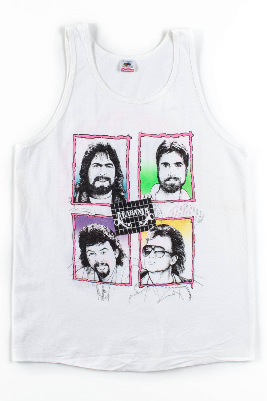 Vintage Deadstock Alabama 1991 Tour Tank