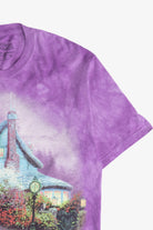 Thomas Kinkade Cottage Tie Dye T-Shirt (2020s)
