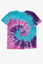 Blue Pink And Purple Swirl Tie Dye T-Shirt (2010s)