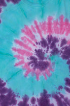 Blue Pink And Purple Swirl Tie Dye T-Shirt (2010s)