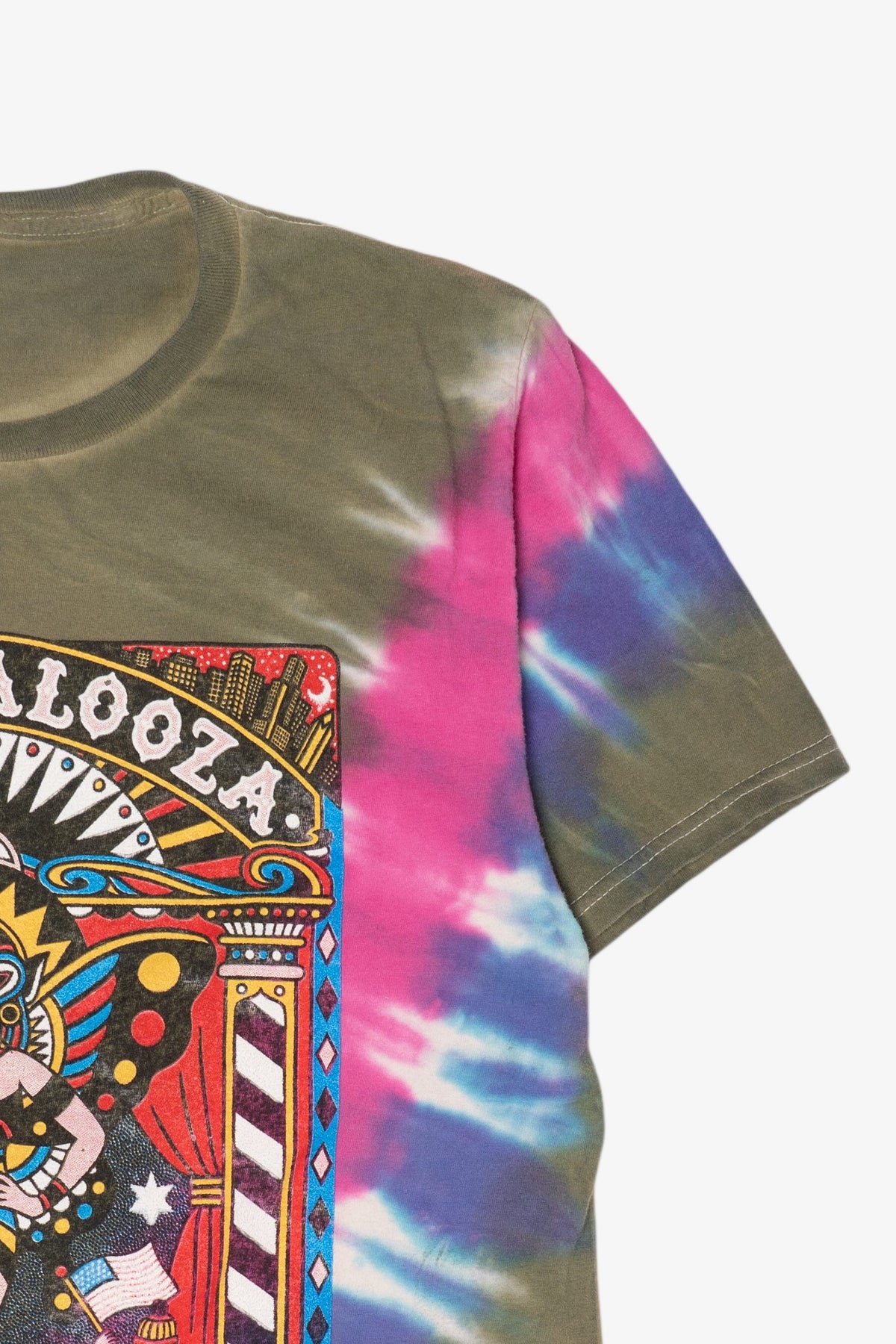 Tie Dye Lollapalooza 30th Anniversary Grand Park Chicago T-Shirt (2020s)