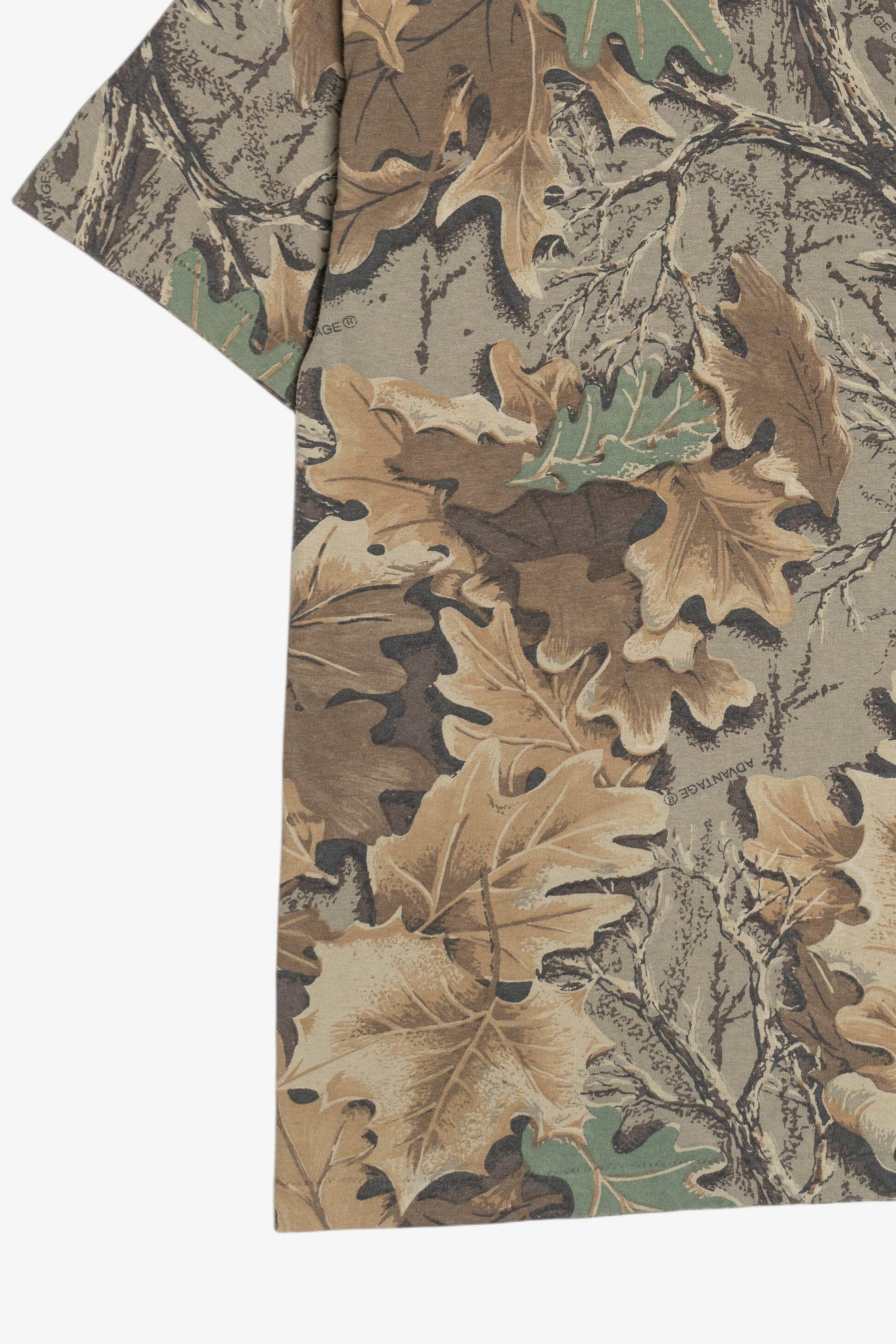 Vintage Camouflage Single Stitch Pocket T-Shirt (1990s)