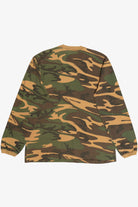 Vintage Camouflage Long Sleeve Ringer T-Shirt (1990s)