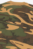 Vintage Camouflage Long Sleeve Ringer T-Shirt (1990s)