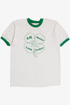 Vintage "4-H Market Lamb Project" Tennessee Ringer T-Shirt (1980s)