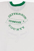 Vintage "4-H Market Lamb Project" Tennessee Ringer T-Shirt (1980s)