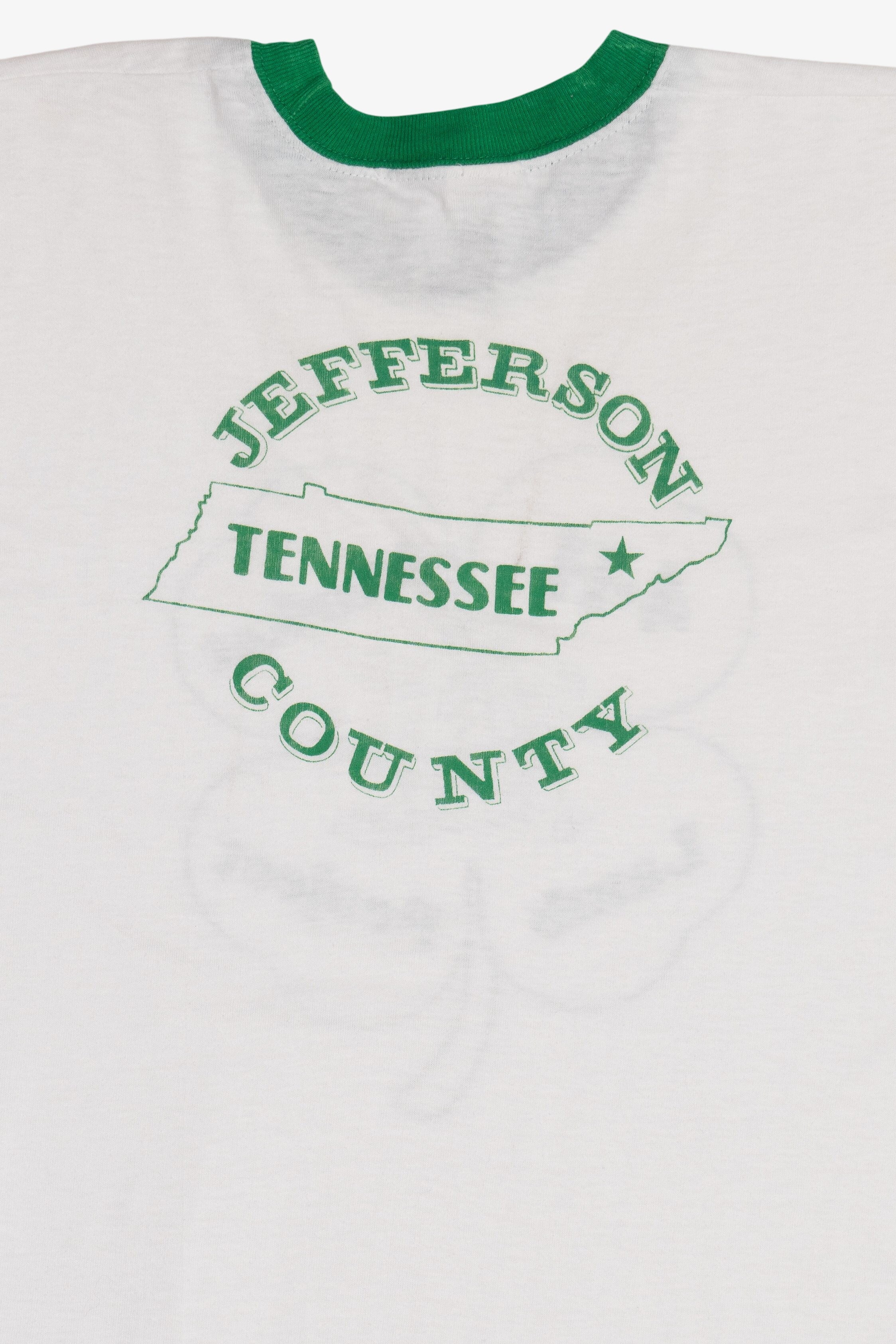 Vintage "4-H Market Lamb Project" Tennessee Ringer T-Shirt (1980s)