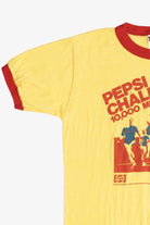 Vintage "Pepsi Challenge" 10,000 Meter Series Ringer T-Shirt (1970s)