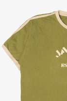 Vintage Olive Jamaica Ringer T-Shirt (2000s)