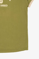 Vintage Olive Jamaica Ringer T-Shirt (2000s)