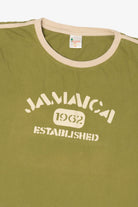 Vintage Olive Jamaica Ringer T-Shirt (2000s)