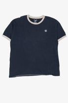 Navy Blue Champion Ringer T-Shirt (2010s)