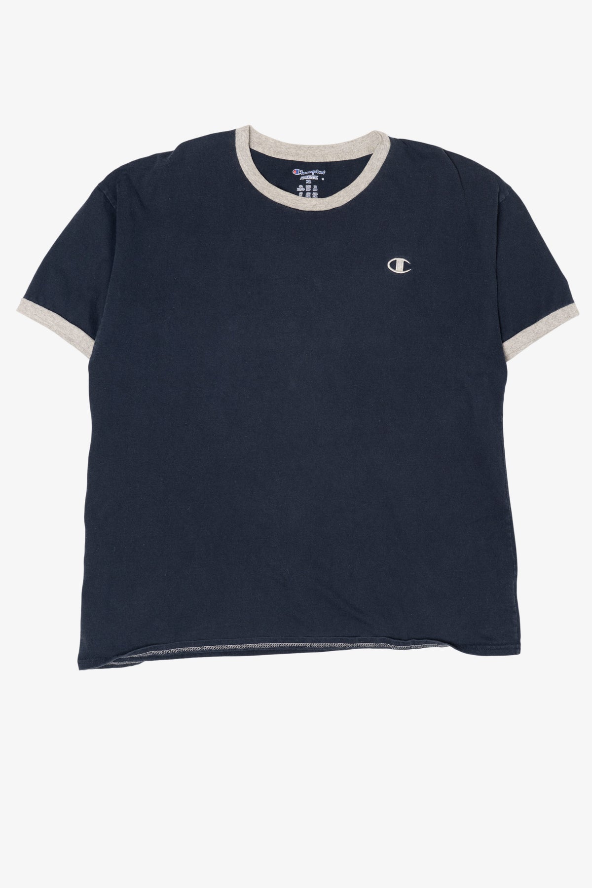 Navy Blue Champion Ringer T-Shirt (2010s)