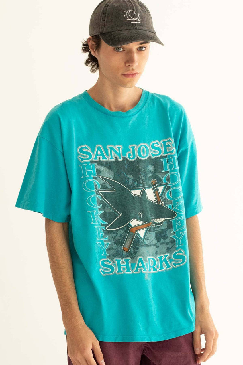 Vintage San Jose Sharks T-Shirt (Single Stitch)