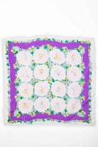 Vintage Silk Printed Ballerinas Scarf