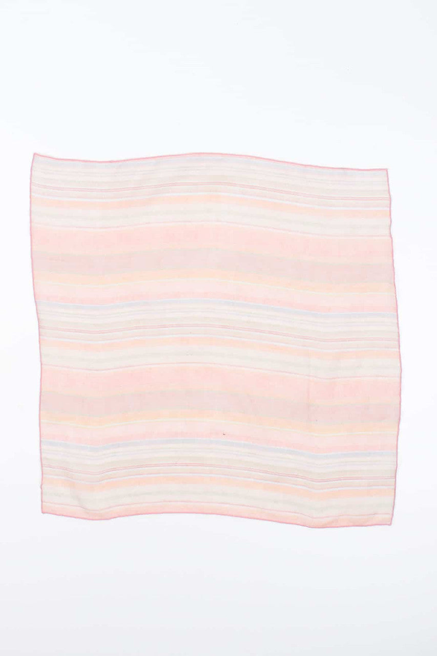 Pastel Stripes Vintage Neck Scarf