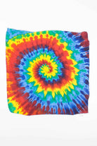 Vintage Classic Spiral Tie-Dye Scarf