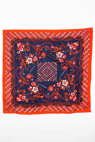 Large Vintage Floral printed Scarf