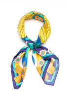 Lush Recycled Plastic Floral Hair Scarf