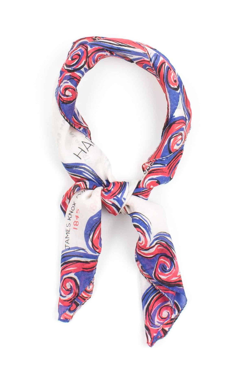 Presidents 1789-1949 Vintage Silk Scarf