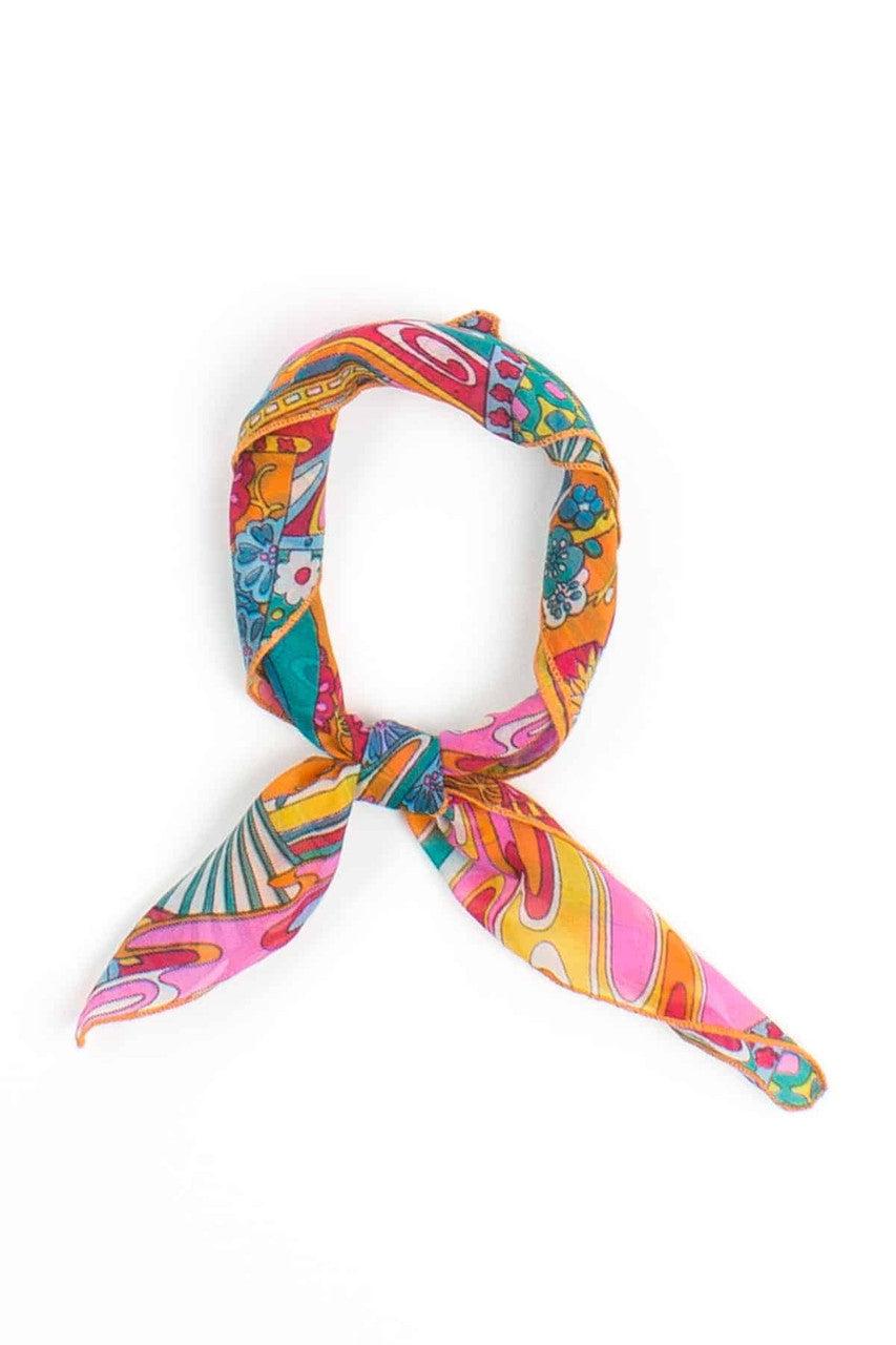 Psychadelic Vintage Scarf