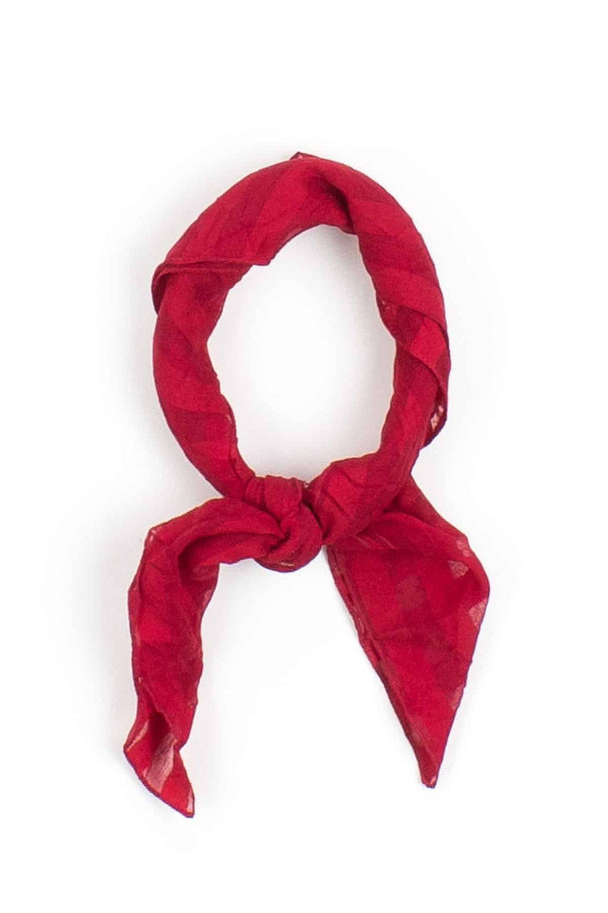 Small Striped Vintage Scarf