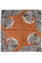 Vintage White Jaguar Square Scarf