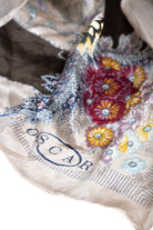 Oscar de la Renta Soft Floral & Paisley Designer Scarf