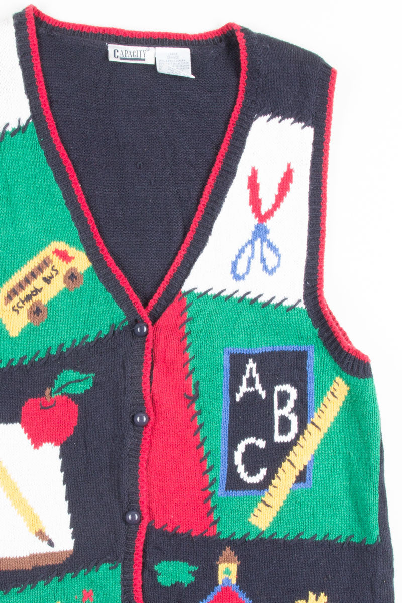 Vintage School Teacher Sweater 43