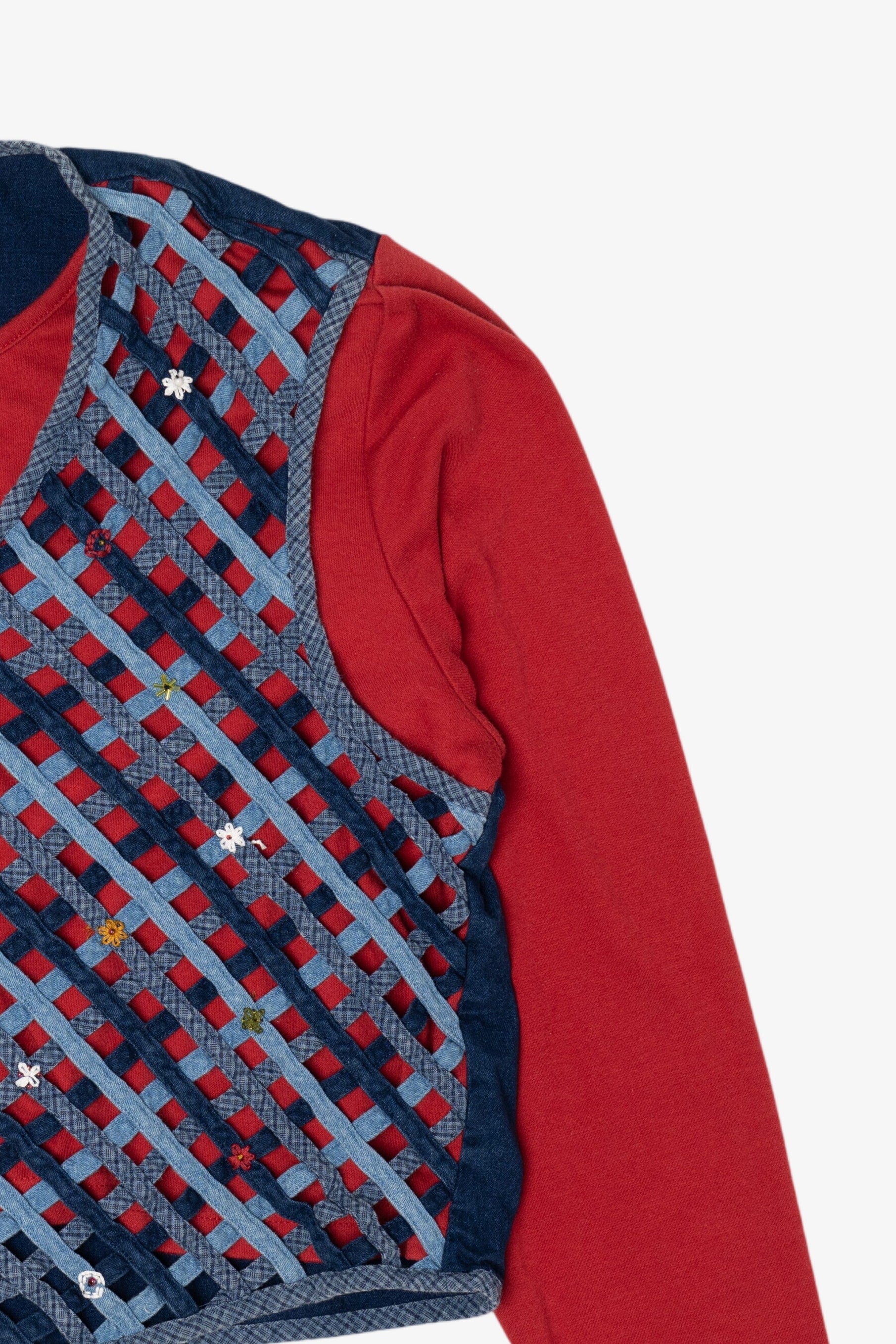Vintage Koret Lattice Vest Sweater (1990s)