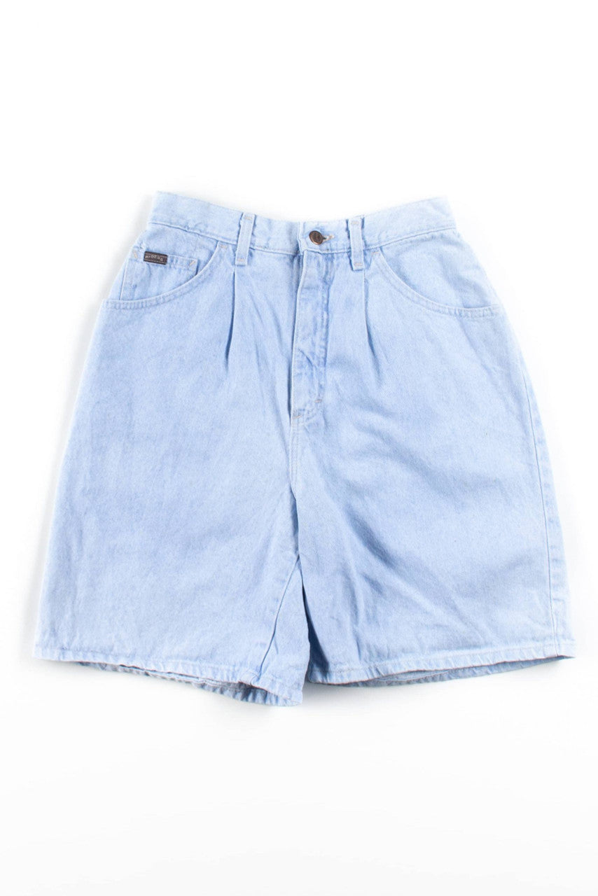 Vintage Riders Pleated Denim Short