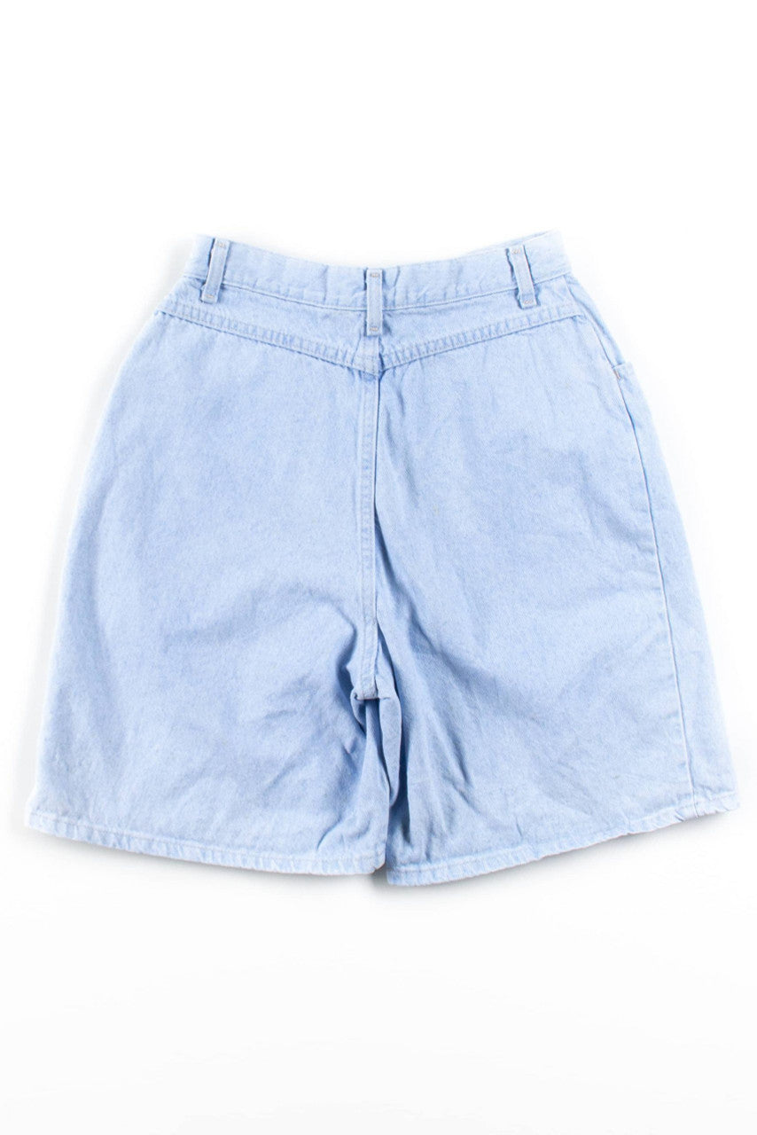 Vintage Riders Pleated Denim Short
