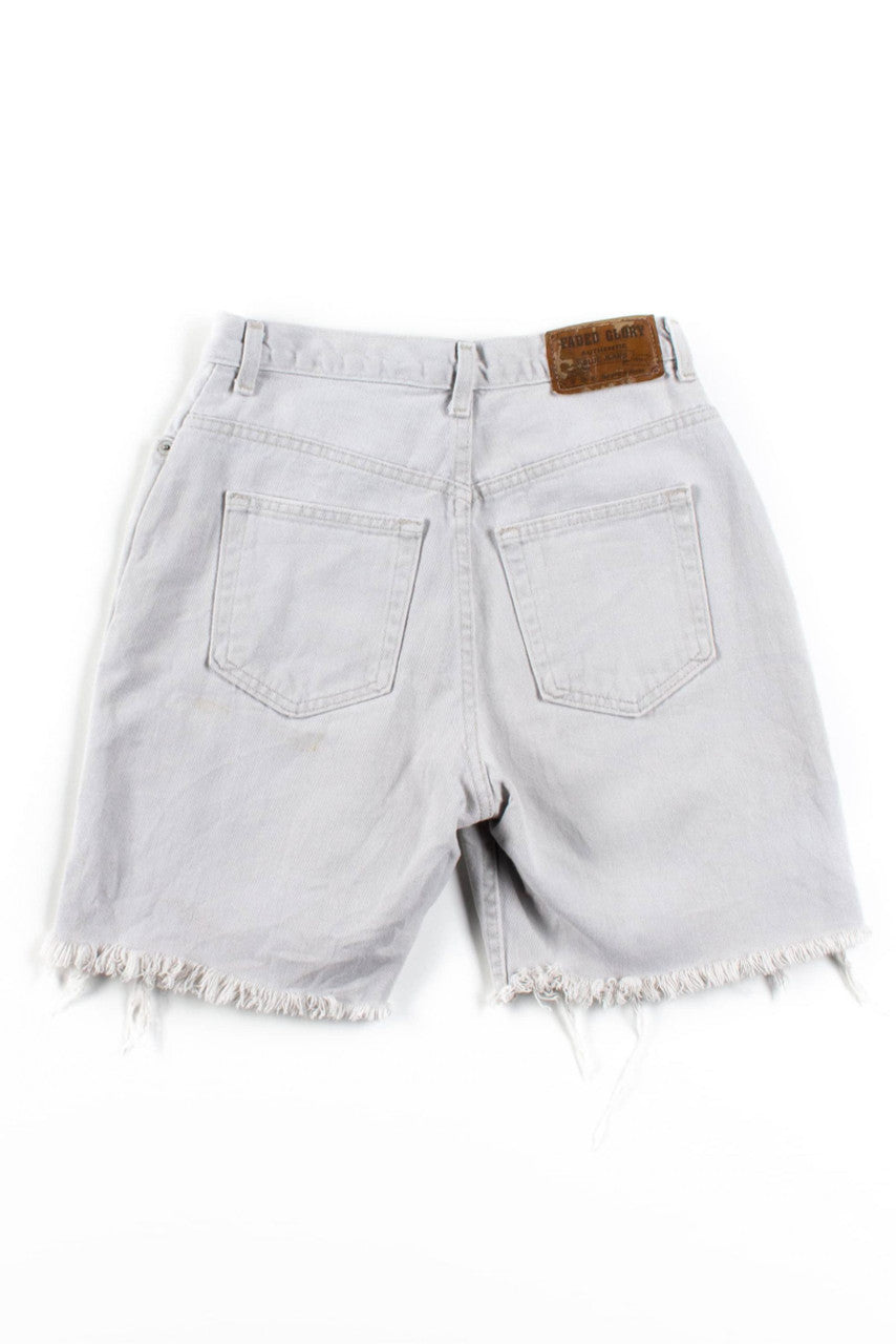 Vintage Faded Glory Cutoff Denim Short