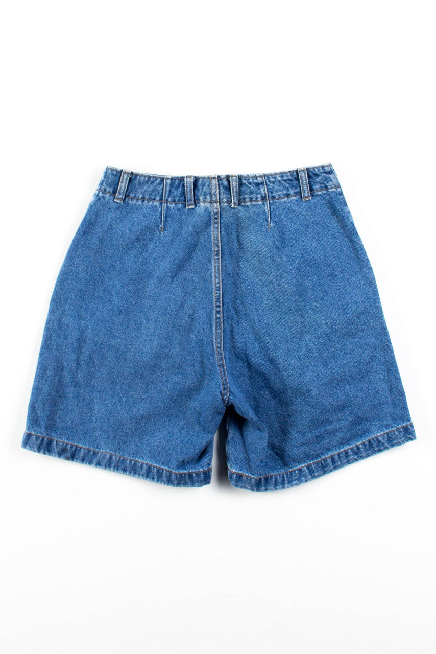 Vintage Northern Reflections Pleated Denim Short